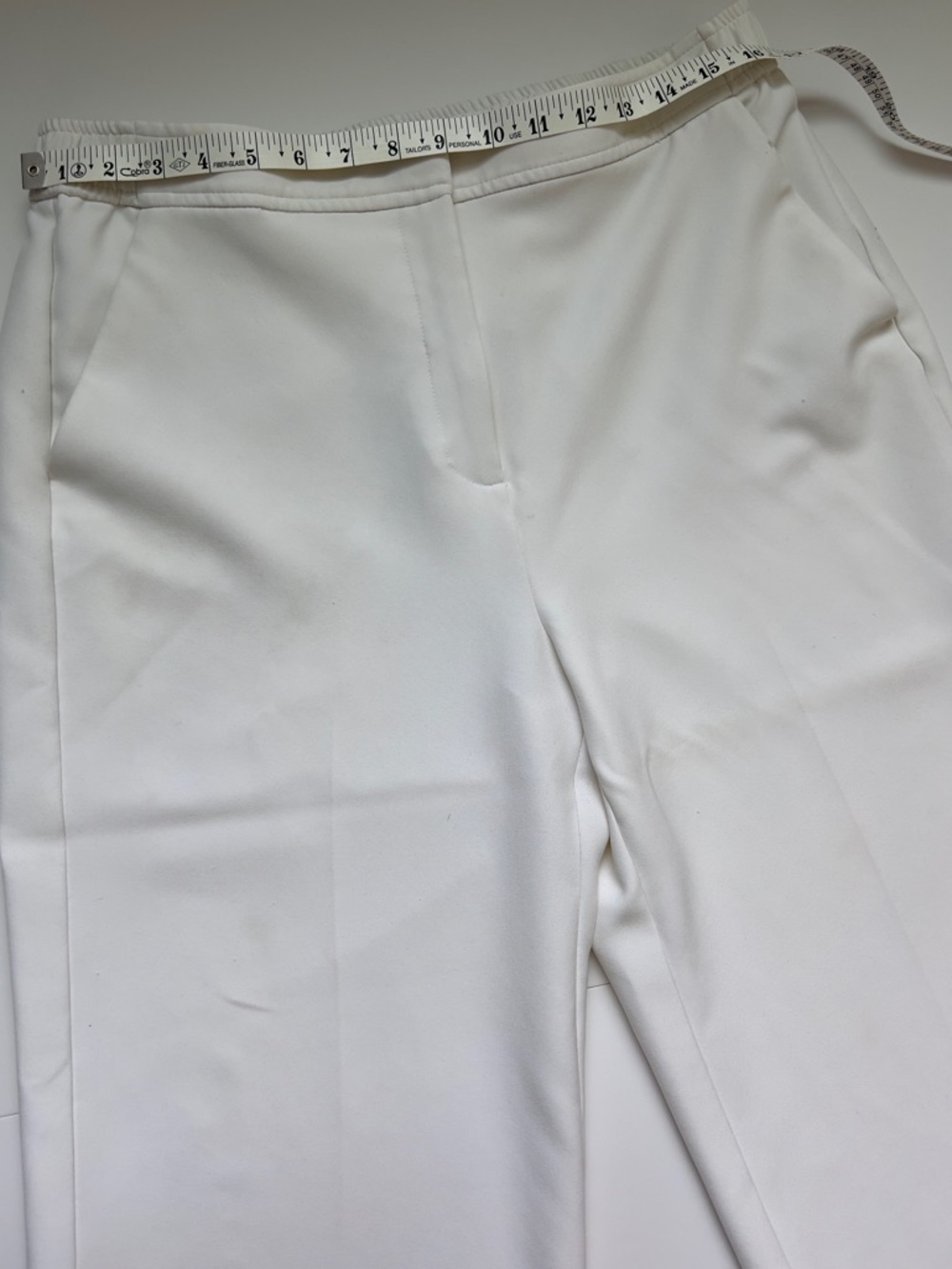 Halogen Wide-Leg white Women's Pants - Picture 5 of 6